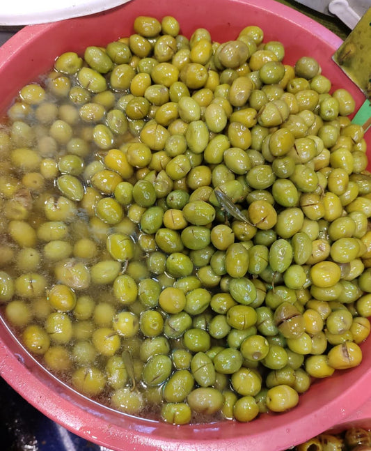 Doğal Taze Taş Kırma Zeytin