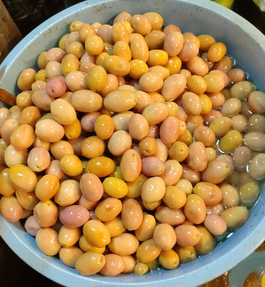 Duble Domat Çizik Zeytin